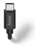 Сетевое зар./устр. Hama H-183240 2.4A универсальное кабель USB Type C черный (00183240)