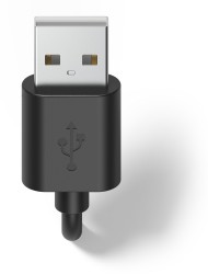 Сетевое зар./устр. Hama H-183240 2.4A универсальное кабель USB Type C черный (00183240)