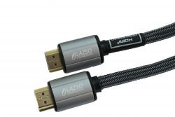 Кабель аудио-видео LAZSO WH-111-B HDMI (m)/HDMI (m) 3м. Позолоченные контакты черный (WH-111(3M)-B)