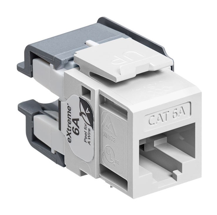 Модуль Brand-Rex eXtreme 6110G-RW6 информ.RJ45 кат.6A UTP бел.