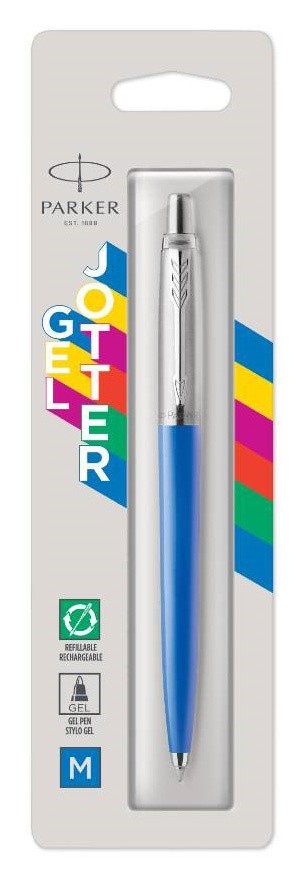 Ручка гелевая Parker Jotter Original (2140496) синий M синие чернила блистер