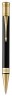 Ручка шариковая Parker Duofold K74 (1931386) Black GT M черные чернила подар.кор.