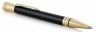 Ручка шариковая Parker Duofold K74 (1931386) Black GT M черные чернила подар.кор.