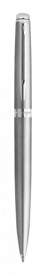 Ручка шариковая Waterman Hemisphere (2146574) Matte SS CT M синие чернила подар.кор.