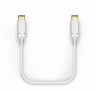 Кабель Hama 00183330 USB Type-C (m)-USB Type-C (m) 1м белый