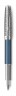 Ручка перьевая Parker Sonnet Premium F537 (2119743) Metal Blue CT F перо золото 18K подар.кор.