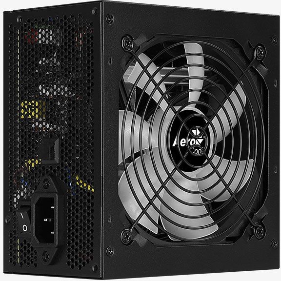 Блок питания Aerocool ATX 850W KCAS PLUS GOLD 850W ARGB 80+ gold 24+2x(4+4) pin APFC 120mm fan color LED 8xSATA RTL