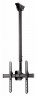 Кронштейн для телевизора Hama H-118655 черный 32"-65" макс.50кг потолочный наклон