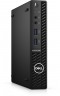 ПК Dell Optiplex 3080 Micro i3 10100T (3)/4Gb/SSD128Gb/UHDG 630/Linux/GbitEth/WiFi/BT/65W/клавиатура/мышь/черный