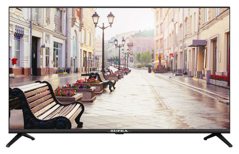 Телевизор LED Supra 43" STV-LC43LT00100F черный/FULL HD/50Hz/DVB-T/DVB-T2/DVB-C/USB (RUS)
