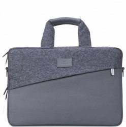 Сумка для ноутбука 15.6" Riva 7930 серый полиэстер