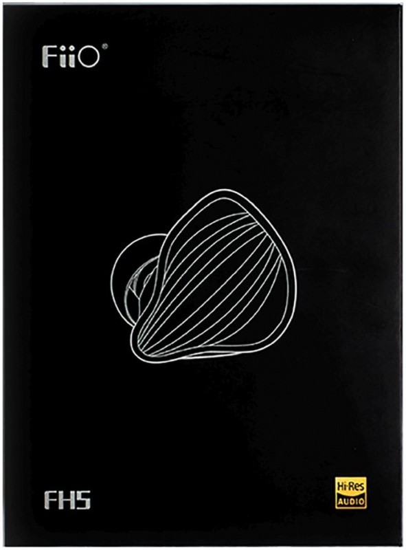Наушники вкладыши Fiio FH5 1.2м черный проводные в ушной раковине (15120057)