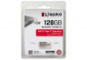 Флеш Диск Kingston 128Gb DataTraveler microDuo DTDUO3C/128GB USB3.1 серебристый