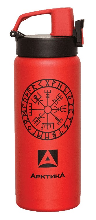 Термокружка Арктика 702 702-500 0.5л. красный/рисунок (702-500/RED)
