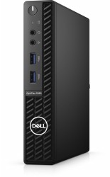 ПК Dell Optiplex 3080 Micro i5 10500T (2.3)/8Gb/SSD256Gb/UHDG 630/Linux/GbitEth/WiFi/BT/65W/клавиатура/мышь/черный