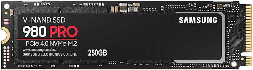 Накопитель SSD Samsung PCI-E x4 250Gb MZ-V8P250BW 980 PRO M.2 2280