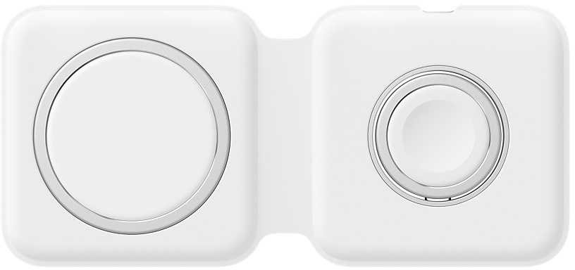 Беспроводное зар./устр. Apple MagSafe Duo для Apple кабель Apple Lightning/Type-C белый (MHXF3ZE/A)