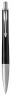 Ручка шариковая Parker Urban Premium K312 (1931615) Ebony Metal CT M синие чернила подар.кор.