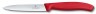 Нож кухонный Victorinox Swiss Classic (6.7701) для чистки овощей и фруктов лезв.100мм прямая заточка красный