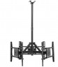 Кронштейн для телевизора Onkron CPRO2L-3 черный 32"-63" макс.168кг потолочный поворот и наклон