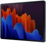 Планшет Samsung Galaxy Tab S7+ SM-T970 Snapdragon 865 Plus (3.1) 8C/RAM6Gb/ROM128Gb 12.4" Super AMOLED 2800x1752/Android 10.0/черный/13Mpix/8Mpix/BT/WiFi/Touch/microSD 1Tb/10090mAh