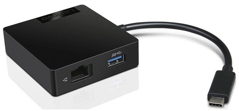Адаптер для ноутбука Lenovo ThinkPad 4X90M60789 черный USB-C - VGA Travel Hub