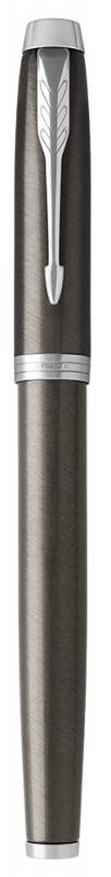 Ручка роллер Parker IM Core T321 (1931664) Dark Espresso CT F черные чернила подар.кор.