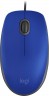 Мышь Logitech M110 синий оптическая (1000dpi) silent USB (2but)