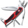 Нож перочинный Victorinox RangerGrip 74 (0.9723.C) 130мм 14функций красный/черный карт.коробка