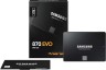 Накопитель SSD Samsung SATA III 1Tb MZ-77E1T0BW 870 EVO 2.5"