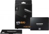 Накопитель SSD Samsung SATA III 1Tb MZ-77E1T0BW 870 EVO 2.5"