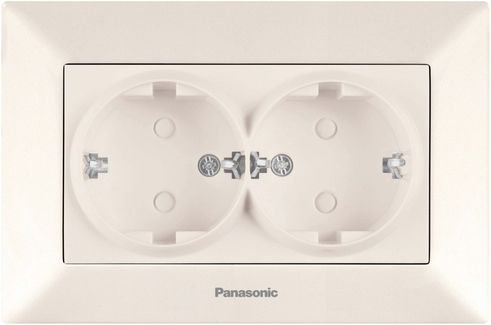 Розетка силовая Panasonic Arkedia (WMTC02152BG-RU) скрыт. зазем. штор. IP20 бежевый (упак.:1шт)
