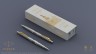 Ручка шариковая Parker Jotter Russia SE20 (2126175) серебристый M синие чернила подар.кор.