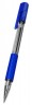 Ручка шариковая Deli EQ01630 Arrow 0.7мм резин. манжета прозрачный/синий синие чернила