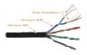 Кабель информационный Lanmaster LAN-5EUTP-PT-RD кат.5е U/UTP не экранированный 4X2X24AWG PVC внутренний 305м красный