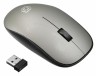 Мышь Оклик 515MW черный/серый оптическая (1200dpi) беспроводная USB (2but)