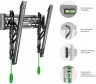 Кронштейн для телевизора Onkron TM5 черный 32"-65" макс.68кг настенный наклон