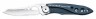 Нож перочинный Leatherman Skeletool Kbx (832383) 89мм синий карт.коробка