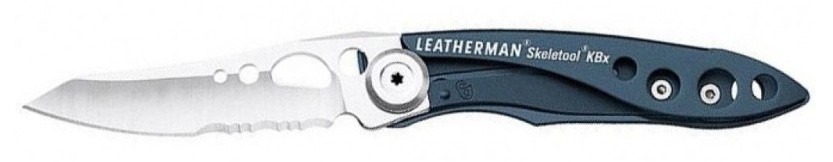 Нож перочинный Leatherman Skeletool Kbx (832383) 89мм синий карт.коробка