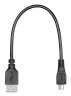 Кабель OTG Buro USB A(f) micro USB B (m) 0.2м черный