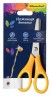 Ножницы Silwerhof 453088 Цветландия детские 125мм ручки с резиновой вставкой ассорти