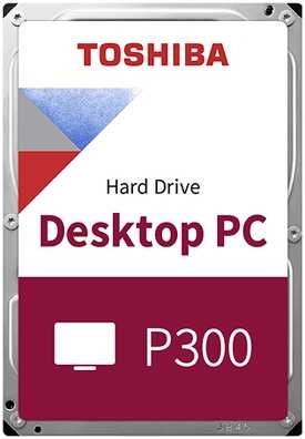 Жесткий диск Toshiba SATA-III 6Tb HDWD260EZSTA P300 (5400rpm) 128Mb 3.5" Rtl