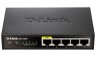 Коммутатор D-Link DGS-1005P/A1A 5G 4PoE 60W неуправляемый