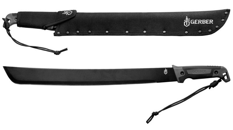 Мачете Gerber Gator Bush (1019786) черный сталь