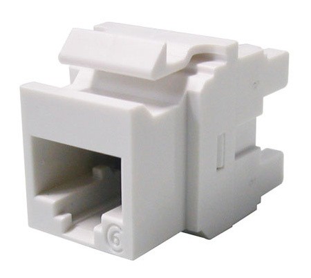 Модуль Molex KSJ-00033-02 информационный KeystoneRJ45 кат.6 UTP бел. (упак.:1шт)