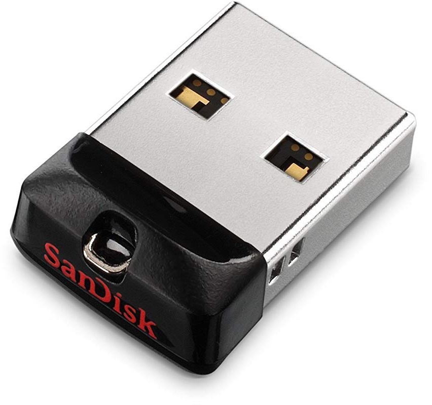 Флеш Диск Sandisk 64Gb Cruzer Fit SDCZ33-064G-G35 USB2.0 черный