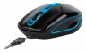 Мышь A4Tech G11-590FX черный/синий оптическая (2000dpi) беспроводная USB (5but)