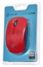 Мышь Оклик 525MW красный оптическая (1000dpi) беспроводная USB (2but)