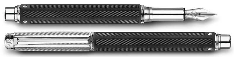 Ручка перьевая Carandache Varius Rubracer SP (4490.075) F перо золото 18K подар.кор.
