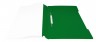 Папка-скоросшиватель Бюрократ Люкс -PSL20GRN A4 прозрач.верх.лист пластик зеленый 0.14/0.18